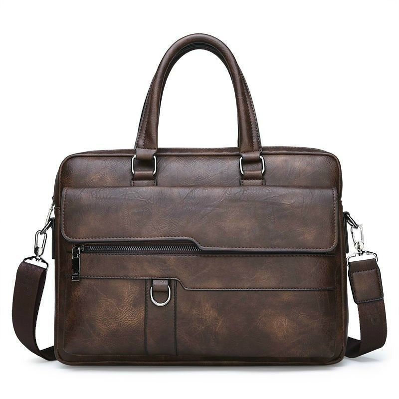 Leather Messenger Bag For Men - Laptop Bags UK