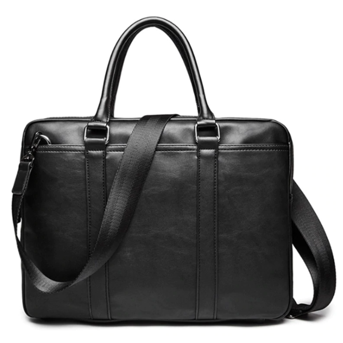 The Agent Leather Laptop Briefcase - Laptop Bags Australia