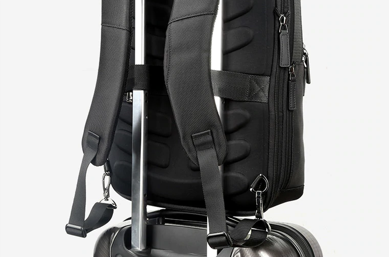 Backpack with detachable laptop top case