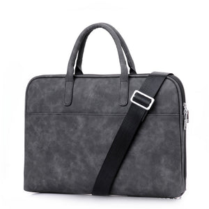 Leather Classic Laptop Bag for Women 17-inch - Laptop Bags Australia