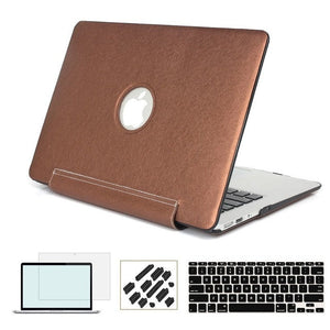 MacBook Case (Set) - Leather Cover - Laptop Bags Australia