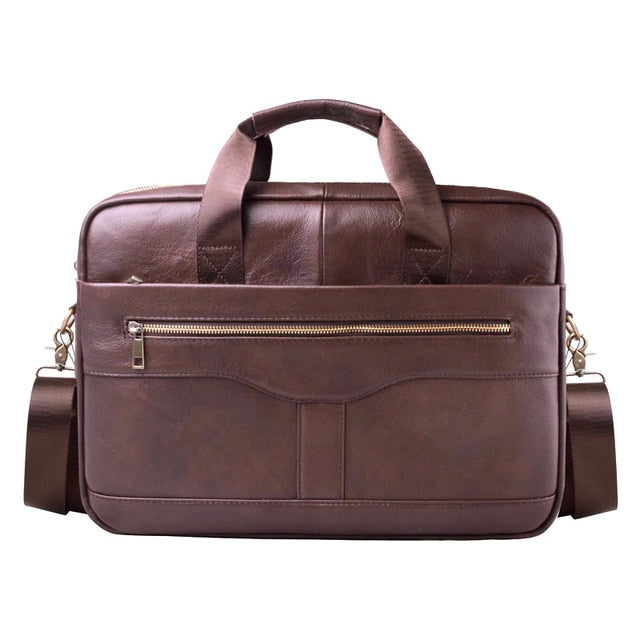 The Explorer Leather Laptop Briefcase - Laptop Bags Australia